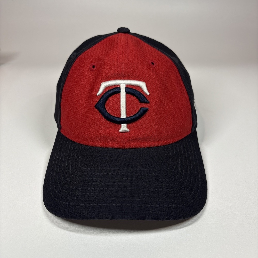 Minnesota Twins Hat Strapback Cap Mens‎ Red Blue New Era MLB Baseball